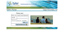 Tablet Screenshot of employee.capetigers.com