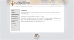 Desktop Screenshot of foundation.capetigers.com